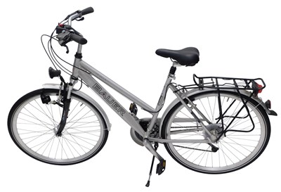 Lot 1071 - A Bauer Sevilla touring bicycle, in silver.