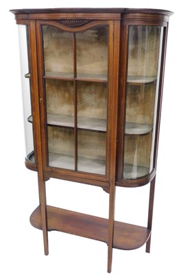 Lot 883 - An Edwardian mahogany and boxwood strung...