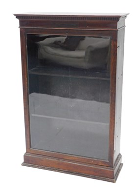 Lot 906 - An early 20thC mahogany cabinet, the top with...
