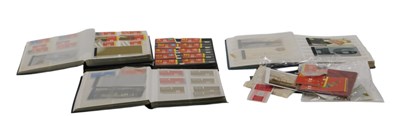 Lot 202 - Stamps.- GB.- QEII.- Stamps.- 4 albums & box...
