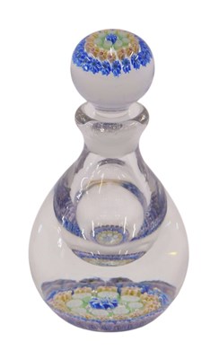 Lot 618 - A Stourbridge type scent bottle and...