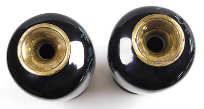 Lot 17 - A pair of Meiji period Japanese cloisonne...