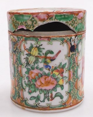 Lot 47 - A Qing dynasty late 19thC Cantonese famille...