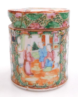 Lot 47 - A Qing dynasty late 19thC Cantonese famille...
