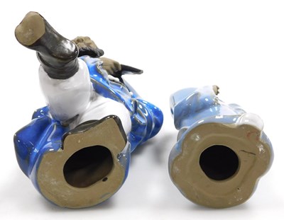 Lot 52 - A group of late 20thC Chinese mudmen figures,...