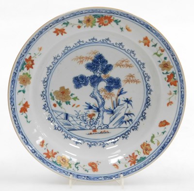 Lot 29 - A Qing dynasty late 18thC famille verte and...