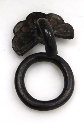 Lot 28 - A Qing dynasty late 19thC bronze and champleve...