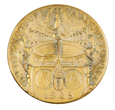 Lot 7 - An Amsterdam 1928 Olympic Games bronze...