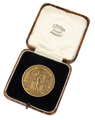 Lot 8 - A British Empire Games bronze medal for London...