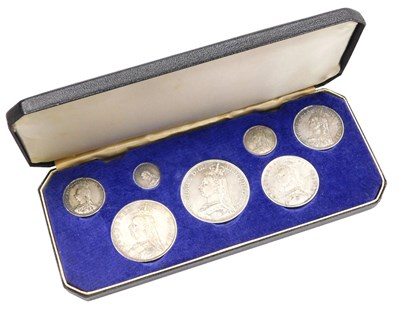 Lot 107 - A Queen Victoria Golden Jubilee coin set,...