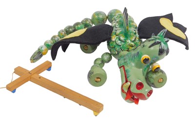Lot 169 - A Pelham Puppets A1 Mother Dragon, boxed.