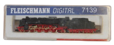 Lot 193 - A Fleischmann 7139 tender locomotive DRG class...