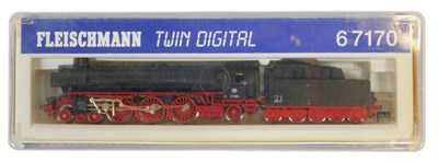 Lot 199 - A Fleischmann twin digital N gauge 67170 class...