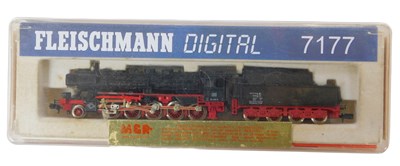 Lot 200 - A Fleischmann N gauge 7177 class 51 tender...