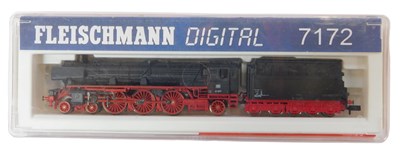 Lot 201 - A Fleischmann N gauge 7172 class 01 tender...