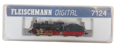 Lot 207 - A Fleischmann N gauge 7124 class 53 tender...