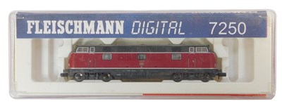 Lot 211 - A Fleischmann N gauge 7250 class V200 diesel...