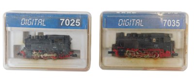 Lot 214 - Fleischmann N gauge locomotives, including...