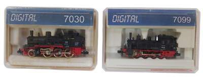 Lot 217 - Fleischmann N gauge locomotives, including a...