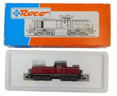 Lot 220 - A Roco N gauge 23254 diesel locomotive of the...