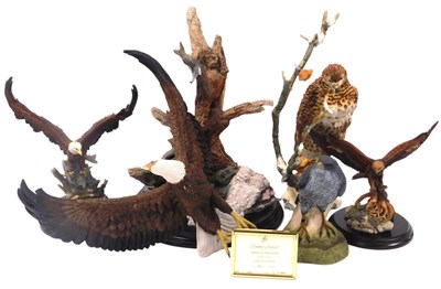 Lot 57 - A Country Artists figure of an Eagle 'Spirit...