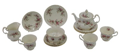 Lot 49 - A Royal Albert Lavender Rose pattern porcelain...