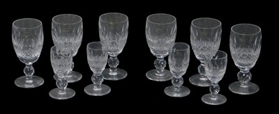 Lot 53 - A set of six Waterford Colleen pattern sherry...