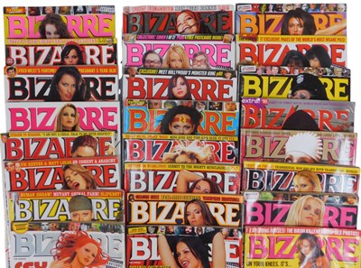 Lot 95 - A group of gentleman's Bizarre magazines from...