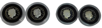 Lot 101 - Two The Royal Mint 1998 United Kingdom silver...