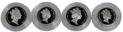 Lot 107 - Two Royal Mint 1992 silver proof ten pence two...