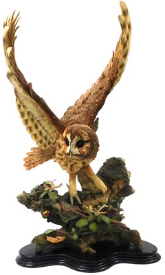 Lot 20 - A Country Artists figure of a Tawny Owl...