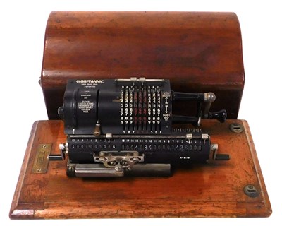Lot 42 - An early 20thC Guy's Britannic calculating...