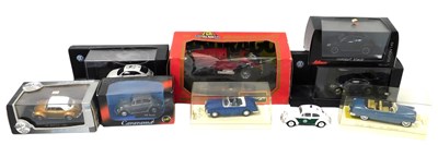 Lot 97 - A Burago diecast Mercedes-Benz SSK (1928),...