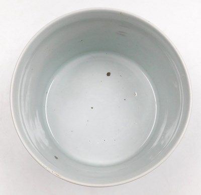 Lot 82 - A Qing dynasty late 19thC blue and white...