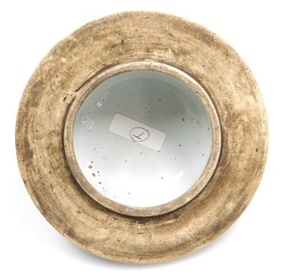 Lot 84 - A Qing dynasty 19thC blue and white porcelain...