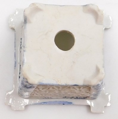 Lot 86 - A Chinese yellow enamel box and cover, of...