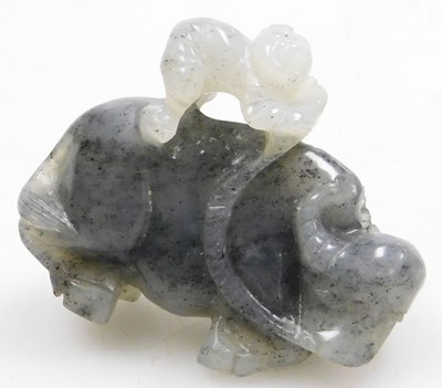 Lot 88 - A Chinese jade pendant, of circular form,...