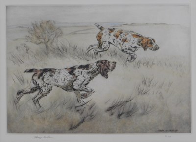 Lot 160 - Henry Wilkinson (1887-1971). Two Pointers in a...