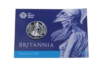 Lot 195 - The Royal Mint Britannia 2015 UK fifty-pound...