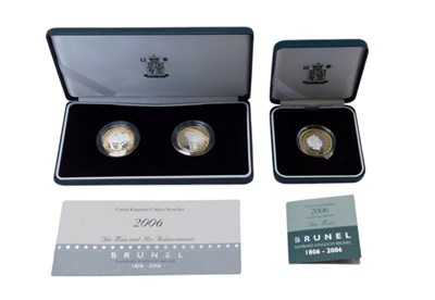 Lot 200 - A group of The Royal Mint silver proof coins...
