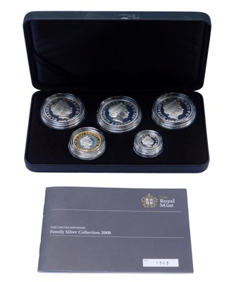 Lot 7 - The Royal Mint United Kingdom Family Silver...