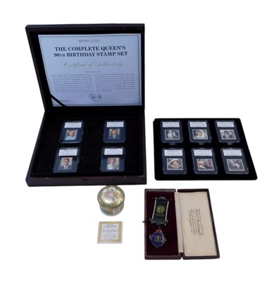 Lot 206 - Philatelic Legends Complete Queen's 90th...