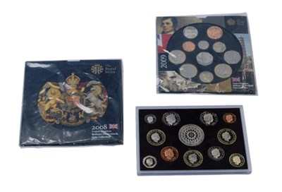 Lot 207 - Three The Royal Mint United Kingdom brilliant...