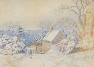 Lot 230 - British School (late 19thC). Old Lady In A...