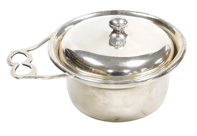 Lot 309 - An Edward VII silver pot and cover, with a...