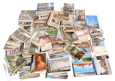 Lot 154 - Deltiology postcards. Edwardian and later...