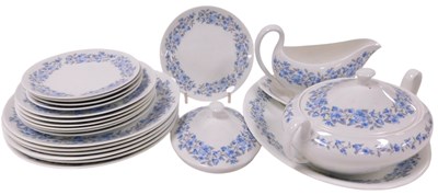 Lot 188 - A Wedgwood porcelain Petra pattern part dinner...