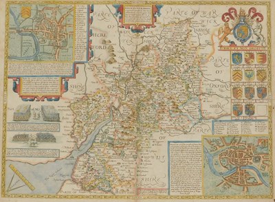 Lot 193 - After John Speed (English 1552-1629). Map of...