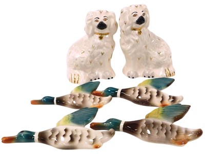 Lot 198 - A pair of Royal Doulton pottery fireside...
