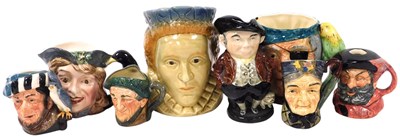 Lot 200 - A group of Royal Doulton and other character...